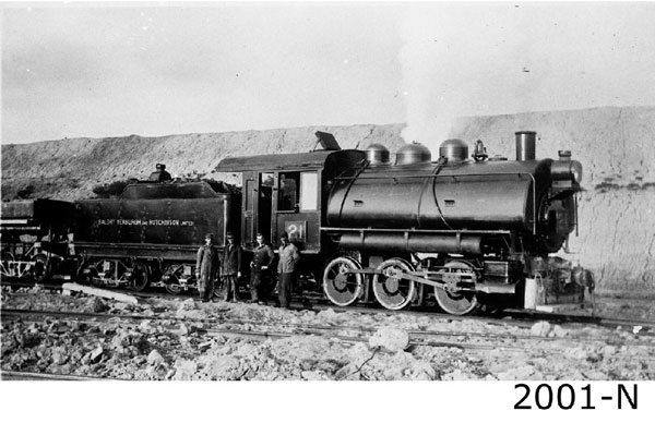 <p>Railway engine #21 from the Welland Canal General Contractor, "Baldry, Yerburgh, and Hutchinson Limited”. Photo attribution: St. Catharines Museum - Claude Richardson Collection, 1970.1.38</p>